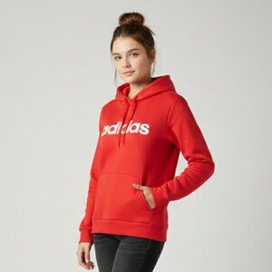 Adidas Young Adult Teenager's Red Hoodie